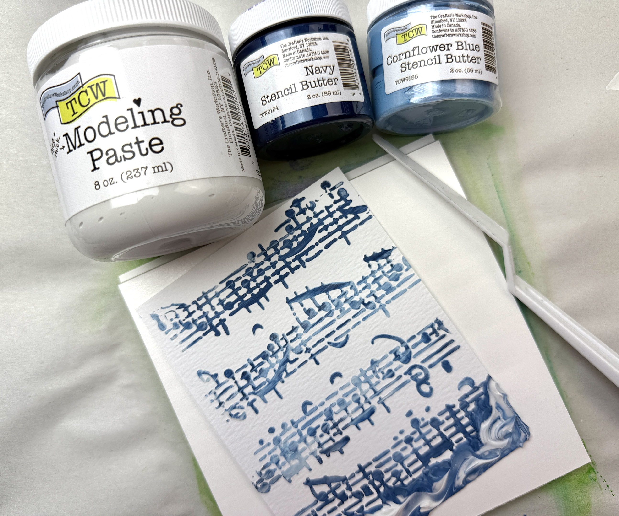 The Crafter's Workshop Modeling Paste for Textured Art